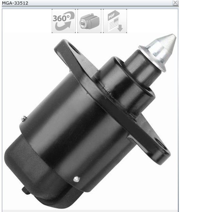 MOTEUR PAS A PAS AX ZX CLIO I 1.2 7076356 — MGA MGA-33512