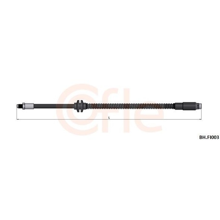 FLEXIBLE FREIN AV PSA JUMPY EXPERT I 806 EVASION FIAT SCUDO 480682 6T46559 — COFLE 92.BH.FI003