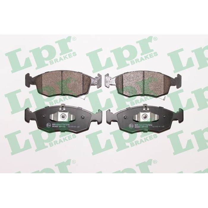 PLAQ FREIN PANDA 12--- — LPR 05P1722