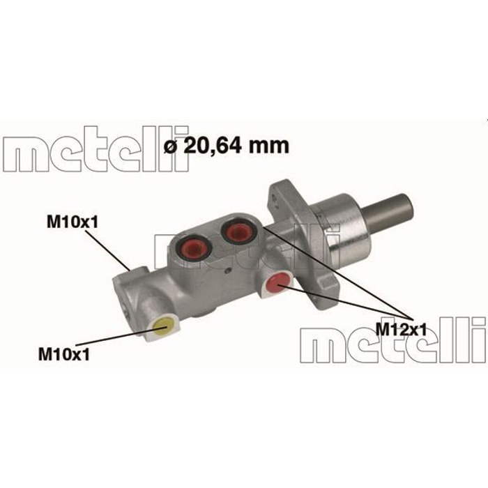 MAITRE CYLINDRE PSA 306 132521B 4601F5 LPR1951 — METELLI 050357