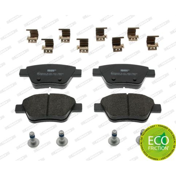 PLAQ FREIN VW CADDY III GOLF VI A1 A3 2K5698451 05P1608 — FERODO FDB4316