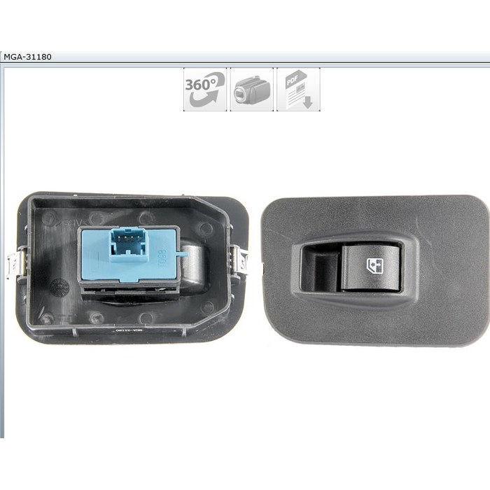 BOUTON VITREBIPPER NEMO FIORINO 735461282 — MGA MGA-31180