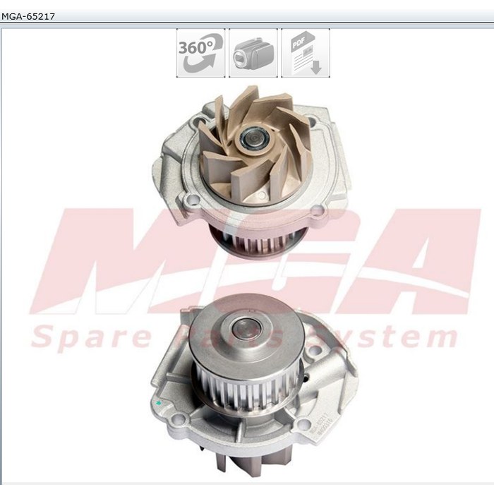 POMPE A EAU FIAT PUNTO DOBLO 1.4 PA1030 — MGA MGA-65217