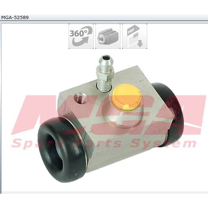 CYLINDER DE ROUE DACIA LOGAN SANDERO LPR4078 FHW404 7701047838 — MGA MGA-52589