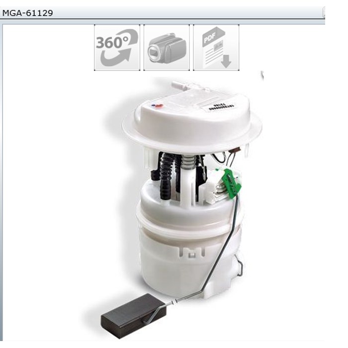 POMPE ESSENCE 307 C5 1.6ESS 1525KJ — MGA MGA-61129
