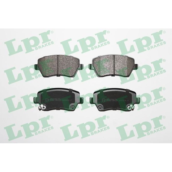 PLAQ DE FREIN AV NISSAN MICRA IV V NOTE E12 D106000Q1J — LPR 05P1621