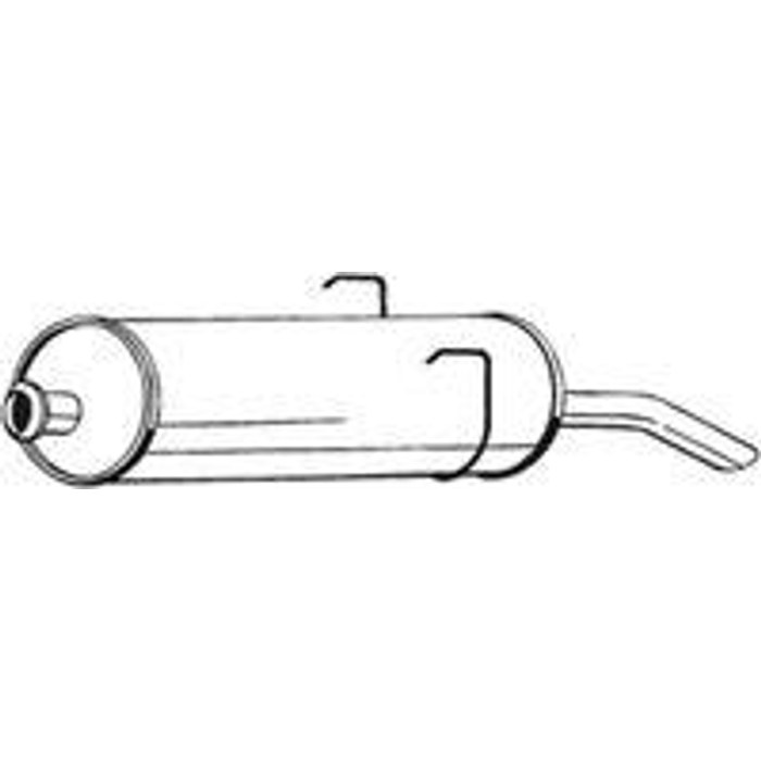 SILENCIEUX ARR PEUGEOT 405 REF 4603003
805021 — EHK 4603003