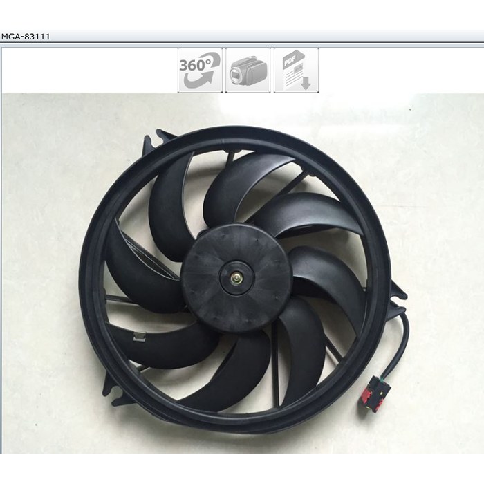 MOTEUR VENTILATEUR 206 1253C5 — MGA MGA-83111