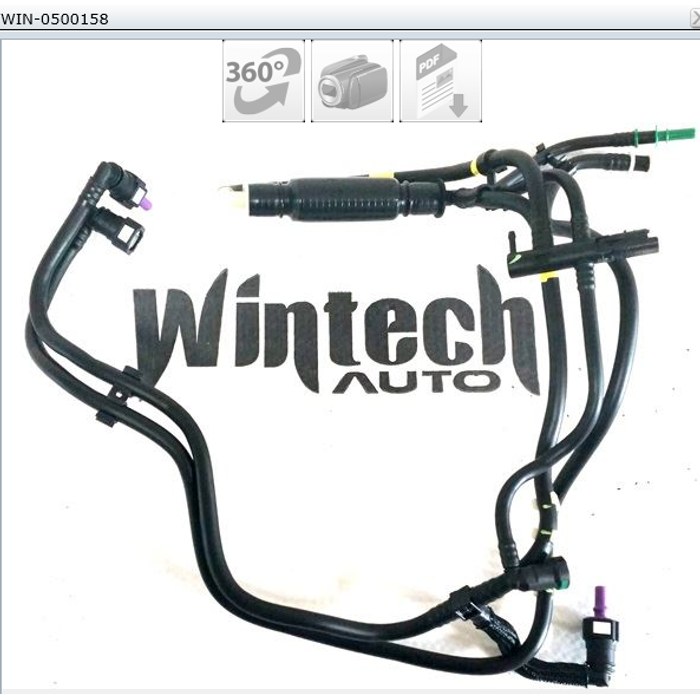 TUYAUTERIE DE CARBURANT C2 C3 207 307 308 1.6HDI 1574W2 — MGA WIN-0500158