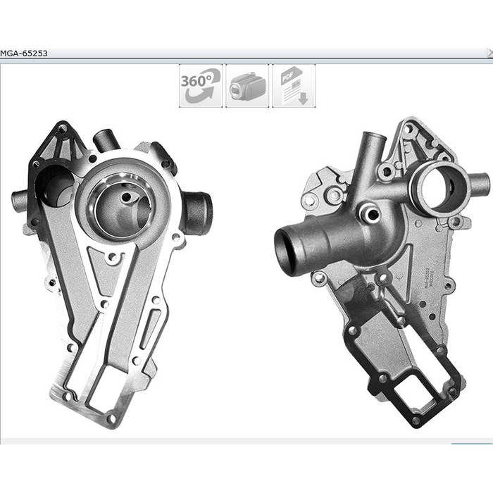 POMPE A EAU R9 PA595 7701462145 — MGA MGA-65253