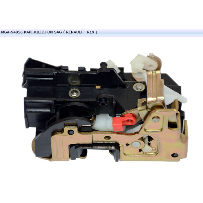 SERRURE PORTE AV D REN R19 7702127969 — MGA MGA-94958