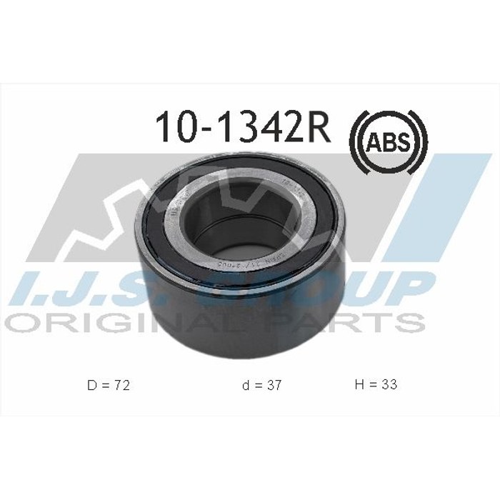 ROULEMENT ROUE AV PSA C-ELYSE 301 C3 DS3 1007 2008 207 208 — I.J.S 10-1342R