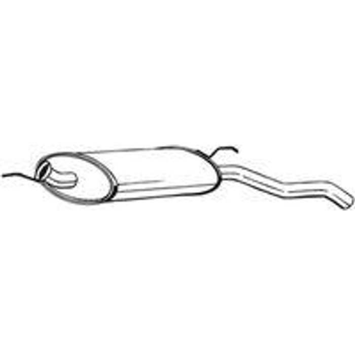SILENCIEUX ARR RENAULT EXPRESS REF 4601007E
 805044 — EHK 4601007