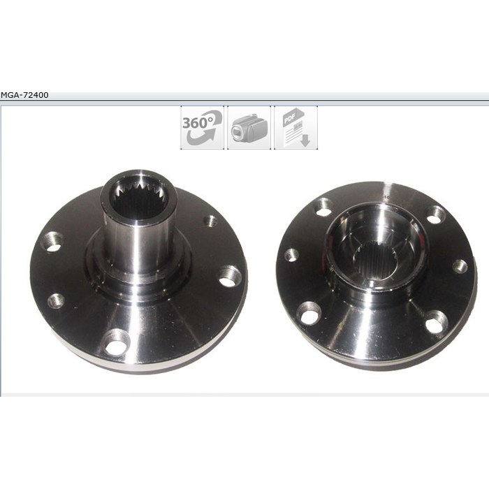 MOYEUX DE ROUE UNO 4399777 — MGA MGA-72400