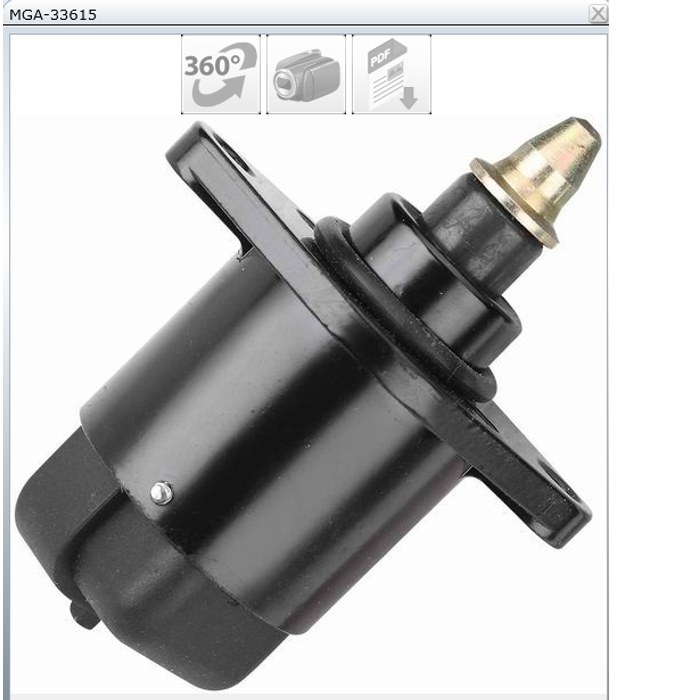 MOTEUR PAS A PAS 106 205 306 1920Q8 7701204054 — MGA MGA-33615