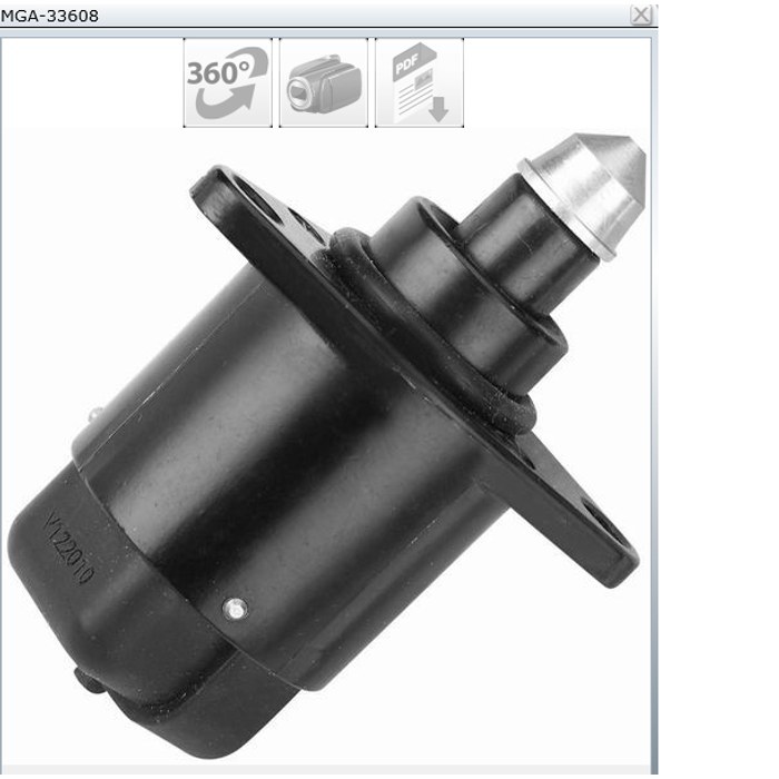 MOTEUR PAS A PAS 106 1.4 19606W — MGA MGA-33608
