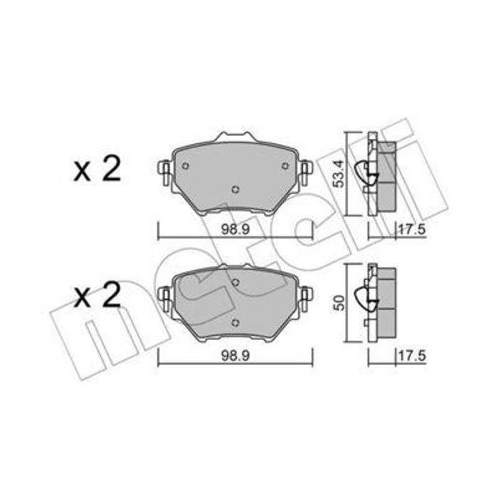JEUX PLAQ AR 308 K9 AR 05P1838 — METELLI 2209870