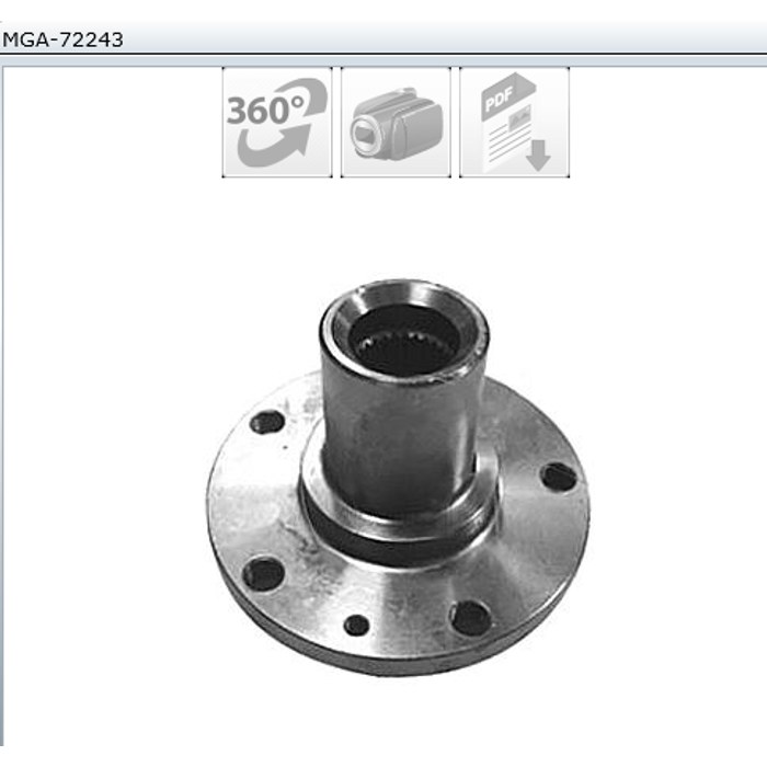 MOYEUX DE ROUE BOXER DUCATO 330765 — MGA MGA-72243