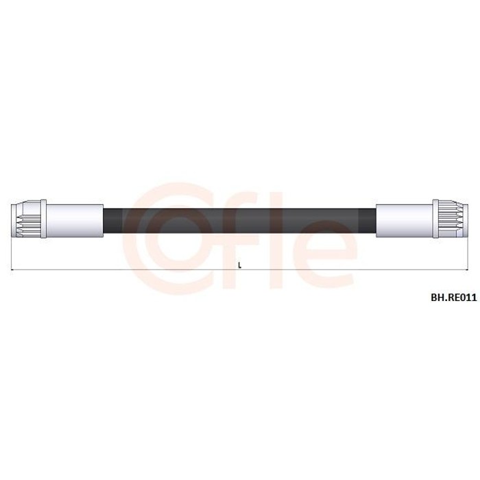 FLEXIBLE FREIN AR REN CLIO II KANGOO TWINGO 7700416273 6T46772 — COFLE 92.BH.RE011