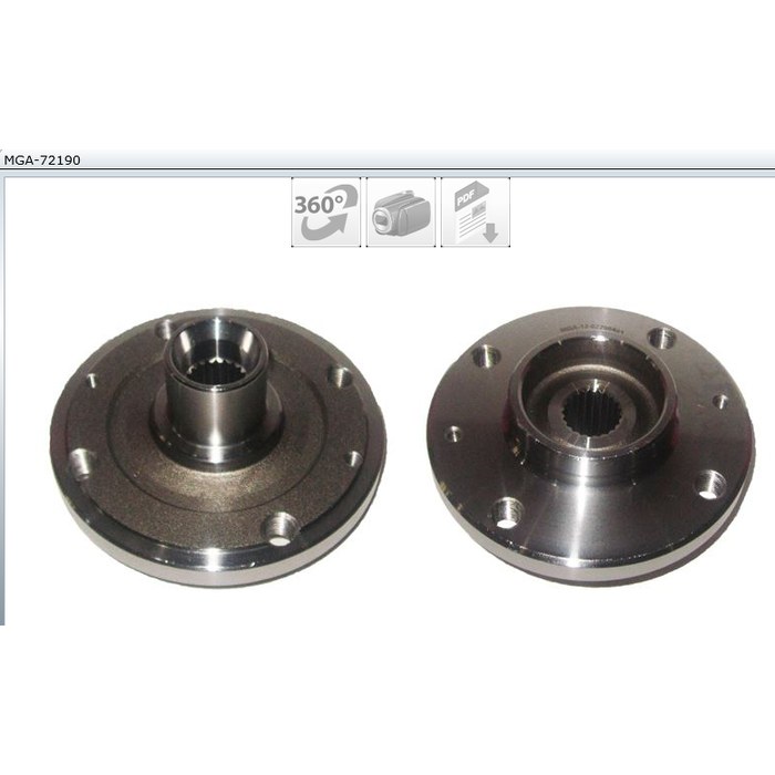 MOYEUX DE ROUE 106 206 306 207 330767 — MGA MGA-72190