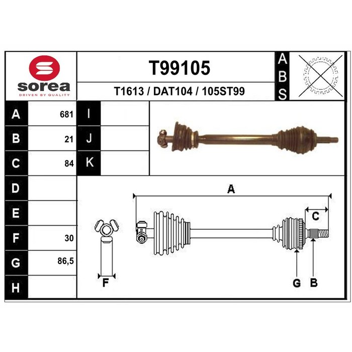 TRANSMISSION G DACIA LOGAN SYMBOL NM ESS — SOREA SET99105
