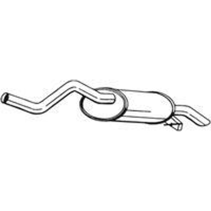 SILENCIEUX ARRIERE RENAULT CLIO 2 REF 4607001E
 805335L — EHK 4607001E