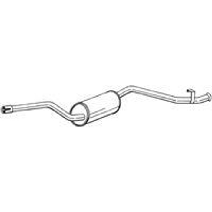 SILENCIEUX AR FIAT UNO 805068L — EHK 4603001E