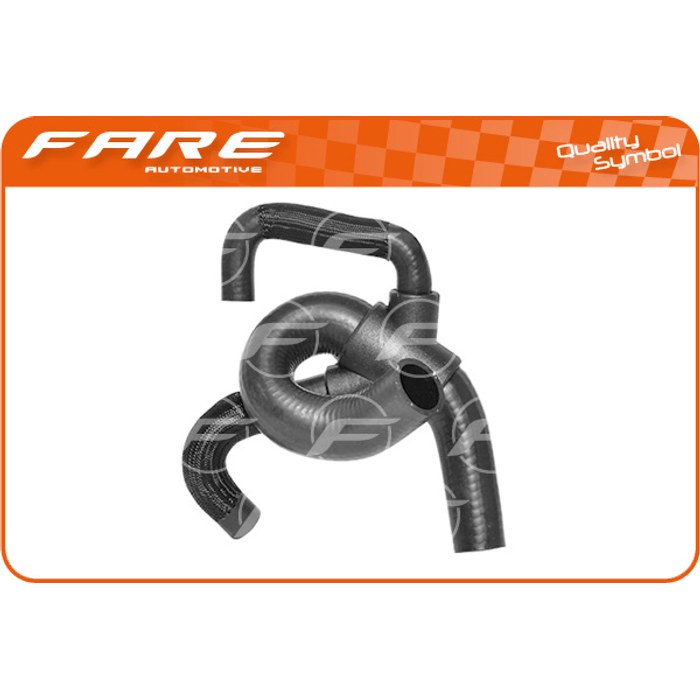 DURIT INF RADIATEUR CLIO DIESEL 4SORTIE — FARE 7868