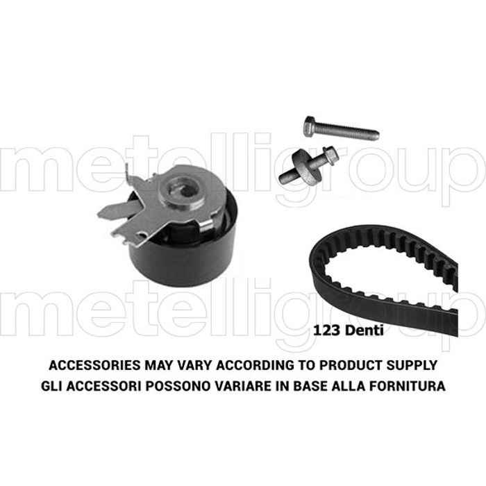 KIT DIST 123D REN CLIO II MEGANE II III 1.5DCI KH101C KTB322 — METELLI 290027