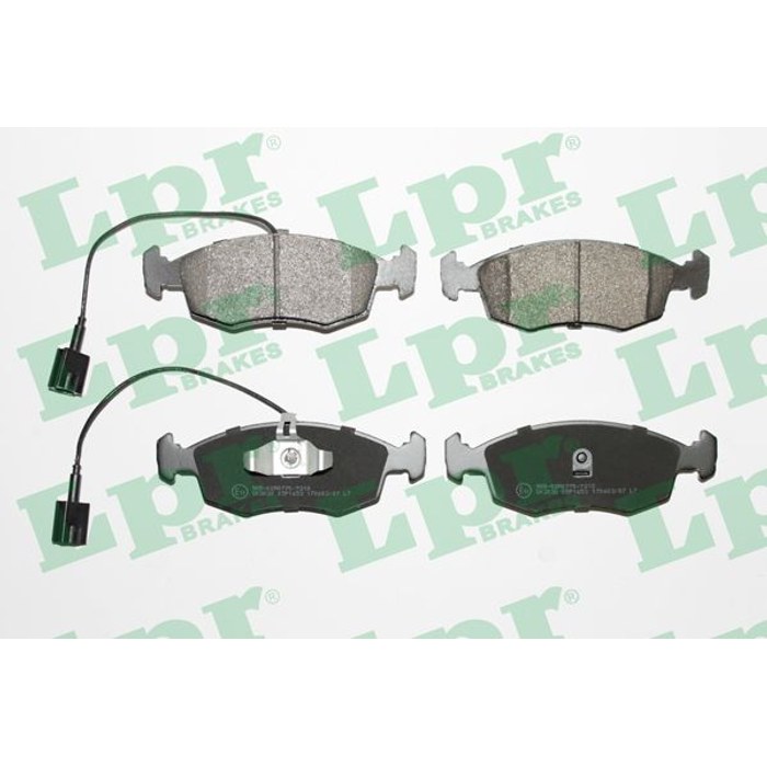 PLAQ FREIN PUNTO EVO FIAT 500 2009 — LPR 05P1653