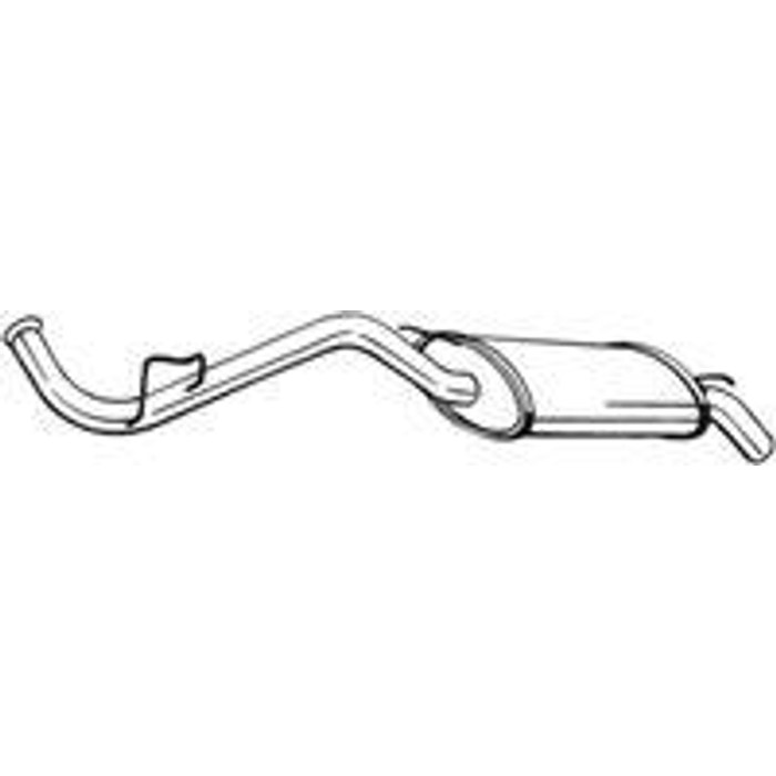 SILENCIEUX ARR RENAULT CLIO 1 REF 4601014
 805077 — EHK 4601014