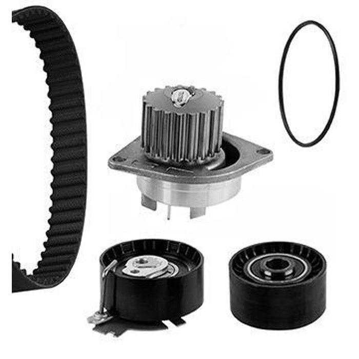 KIT DIS COM PSA 206 308 PART BERL 1.6 E 134D + POMPE A EAU PA683 0816E0 — GRAF KP683-2