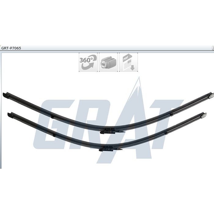 JEUX BALAIS 70-65CM PSA307 MER VITO FORD KUGA II — MGA GRT-P7065