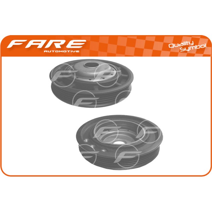 POULIE VIL CLIO II MEGANE DUSTER LOGAN 1.5DCI 5PK — FARE 4162