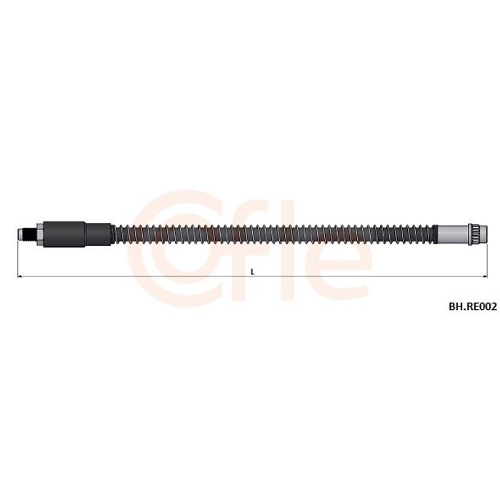 FLEXIBLE FREIN AV REN CLIO II TWINGO II 7700423975 6T46753 — COFLE 92.BH.RE002