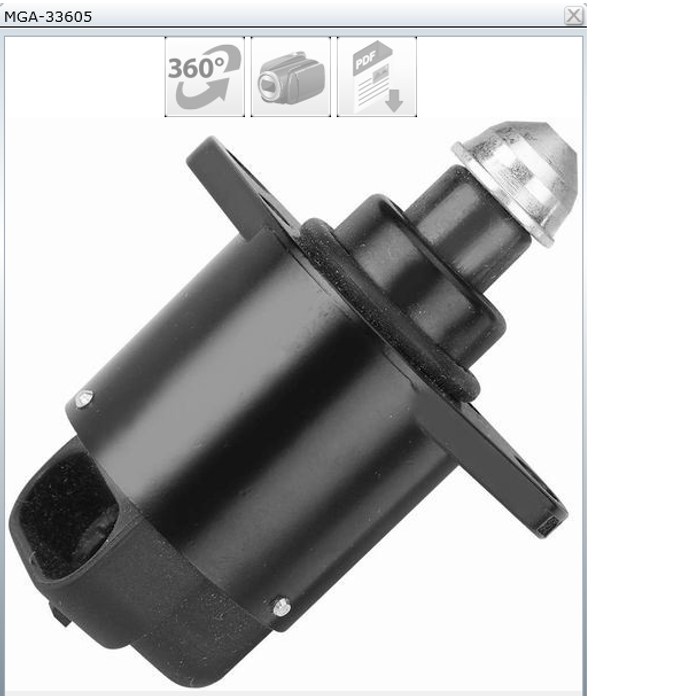 MOTEUR PAS A PAS SAXO 1.4 19205F — MGA MGA-33605