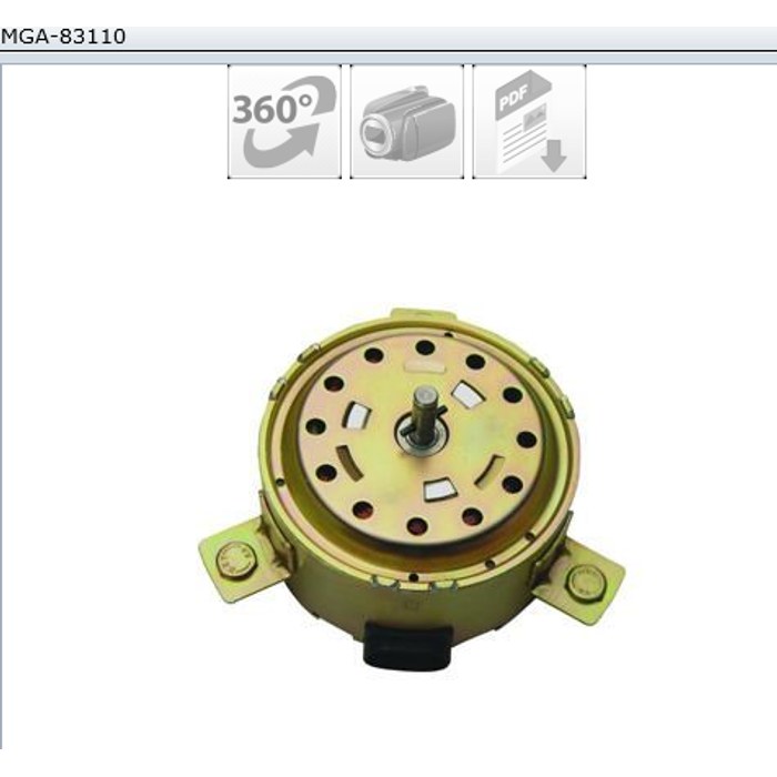 MOTEUR VENTILATEUR CLIO II K7J 8200169475 — MGA MGA-83110