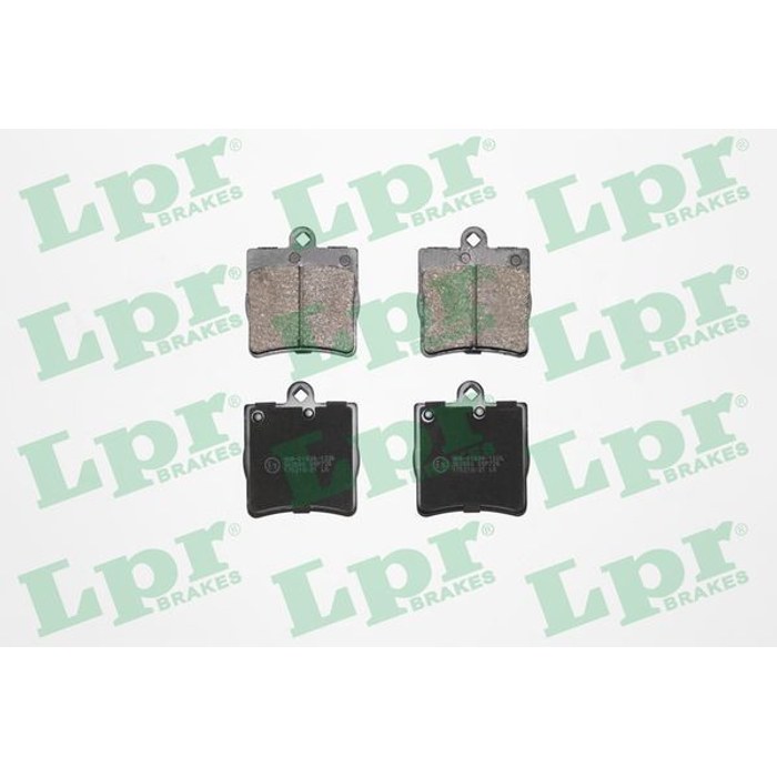 PLAQUETTE DE FREIN MERCEDES C 05P726 — BENDIX 510325