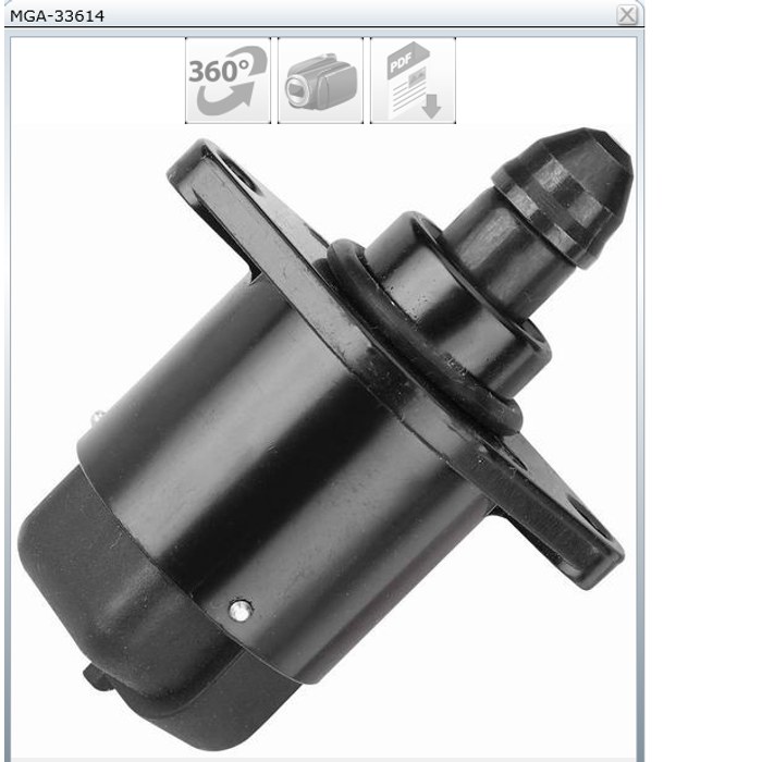 MOTEUR PAS A PAS 306 1920X9 — MGA MGA-33614