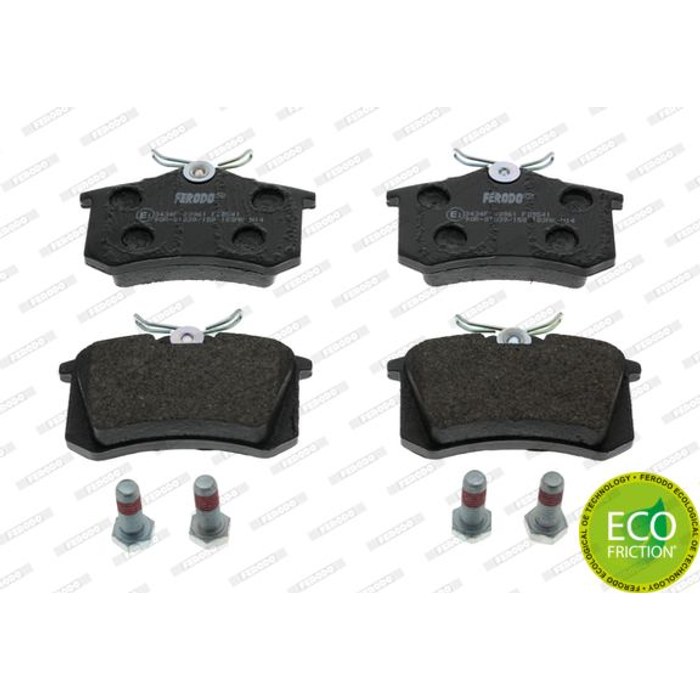 PLAQ FREIN AR GOLF IV III PASSAT 8E0698451B 05P294 — FERODO FDB541