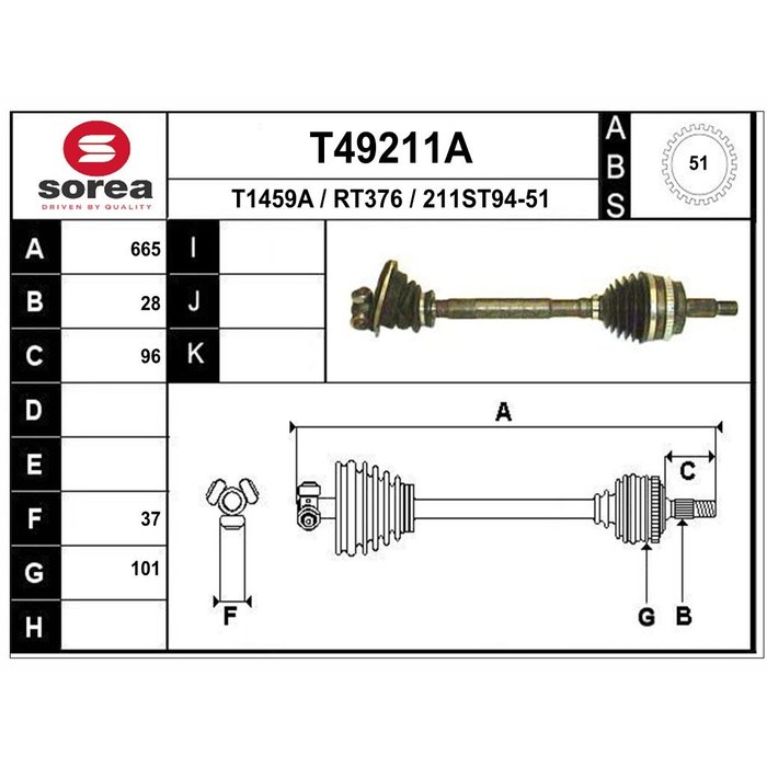 TRANSMISSION MASTER II 2.2/2.5 DCI G — SOREA SET49211A