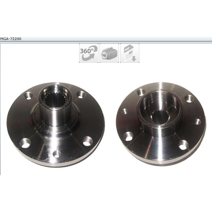 MOYEUX DE ROUE MEGANE I LOGAN 1.5DCI 7700768318 6043 — MGA MGA-72200