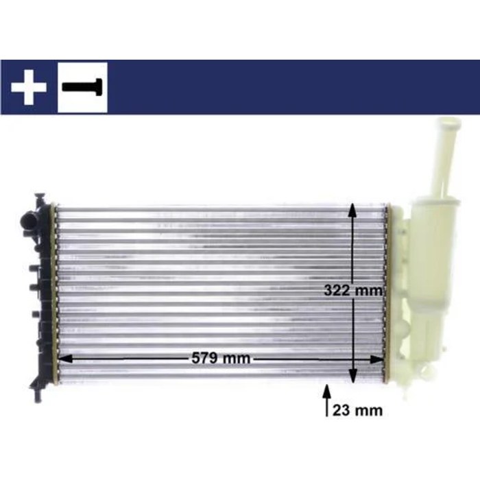 RADIATEUR FIAT PUNTO III 732923 — BRUDER 109119