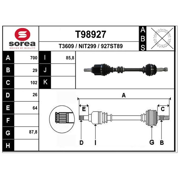 TRANSMISSION QASHQAI II REN KADJAR 1.2TCE 1.5DCI — SOREA SET98927