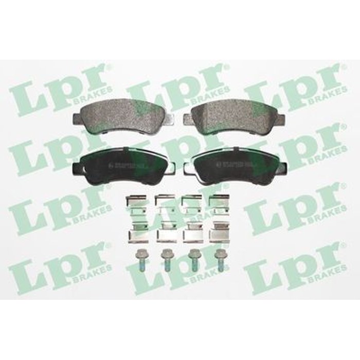 PLAQ DE FREIN 05P789 05P802 AV 207 2008 307 PAR C4 207 PARTNER M59 — BENDIX 510562