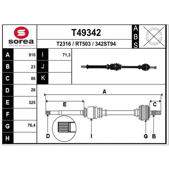 TRANSMISSION CLIO IV 0.9 TCE 90CV D — SOREA SET49342
