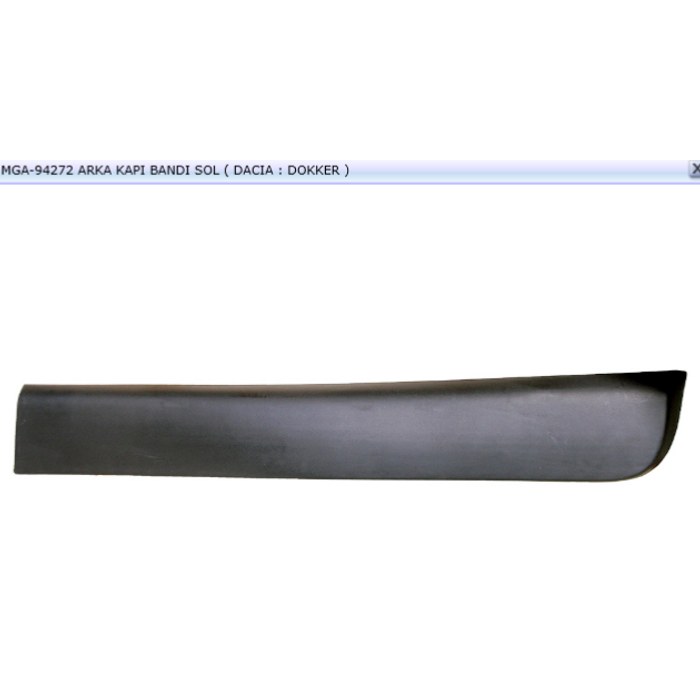 BAGUETTE AILE AR G DACIA DOKKER 828775691R — MGA MGA-94272