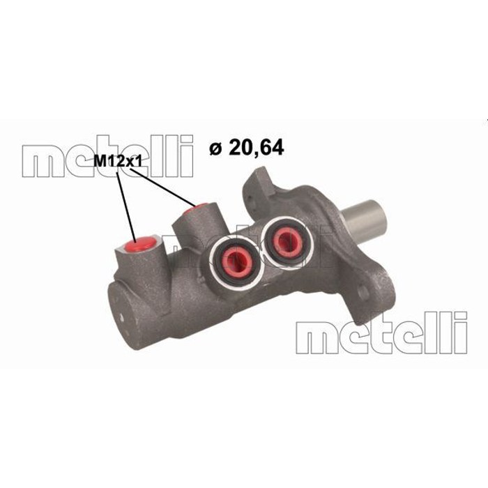 MAITRE CYLINDRE REN CLIO IV DAC SANDER II STEEPWAY TCE DCI 6173 — METELLI 051130